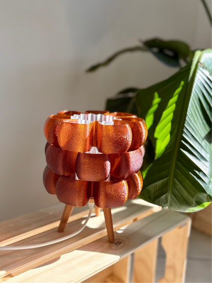 Lampada da tavolo Nebula - Chestnut