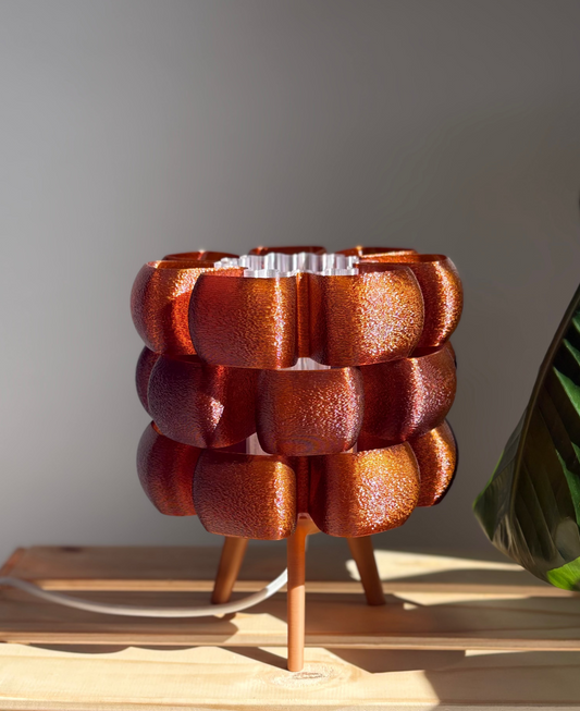 Nebula table lamp - Chestnut
