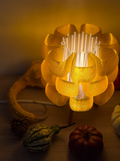 Lampada da tavolo Nebula - Pumpkin yellow