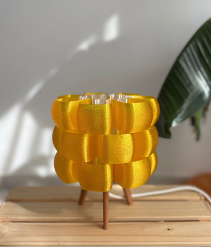 Lampada da tavolo Nebula - Pumpkin yellow