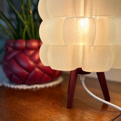 Nebula table lamp - Red Velvet